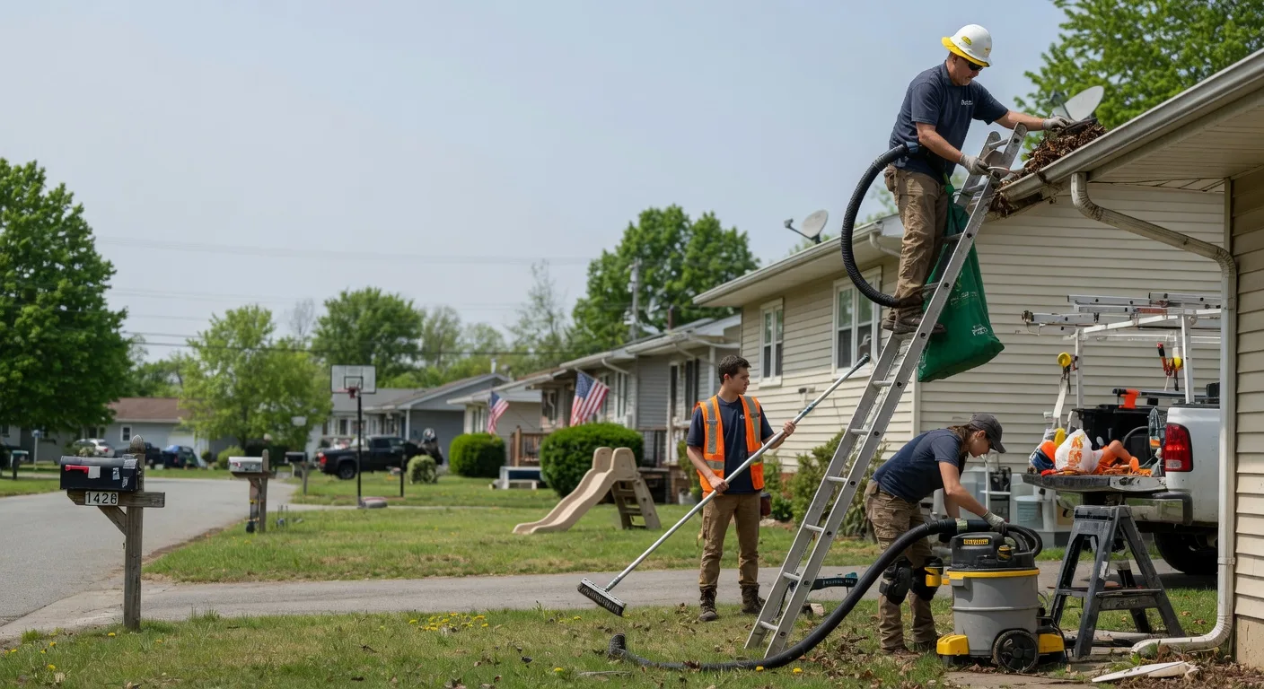 Gutter Installation in Ferdinand, IN near me